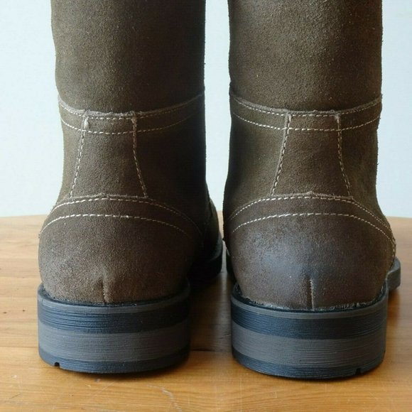 Bass Hunter Plaid Lined Leather Boots Mens Size 8.5 1654-316 main image 9